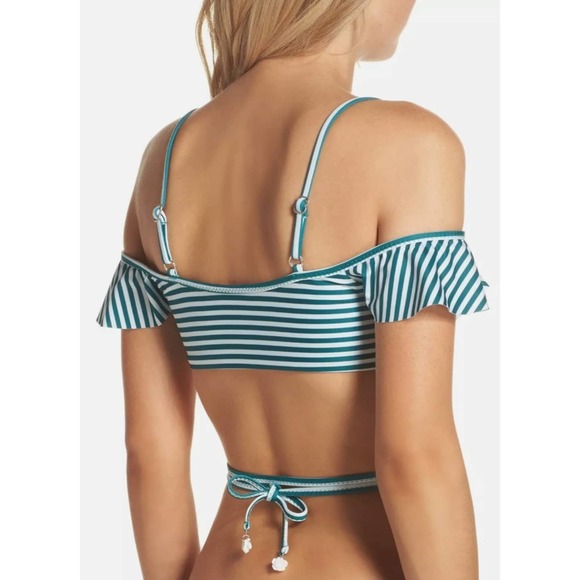 Isabella Rose Avalon Off the Shoulder Bikini Top L - Picture 2 of 11